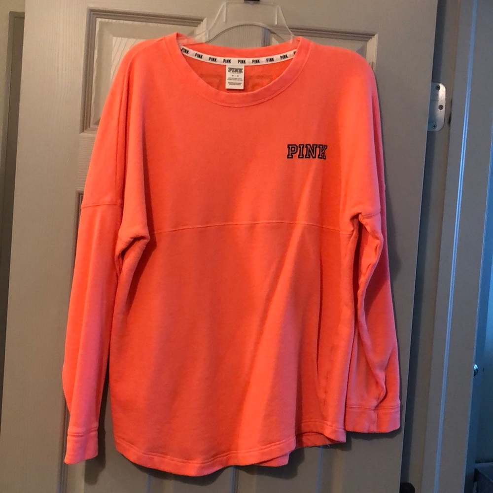 VS pink coral dolman sweatshirt